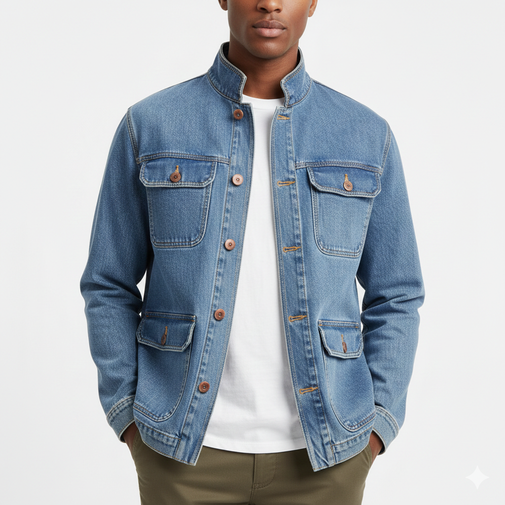 Heritage Blue Utility Denim Jacket