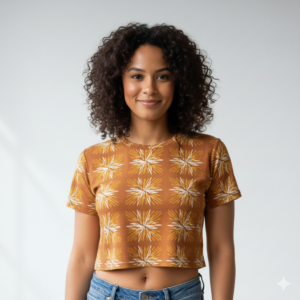 Floral Breeze Crop Top